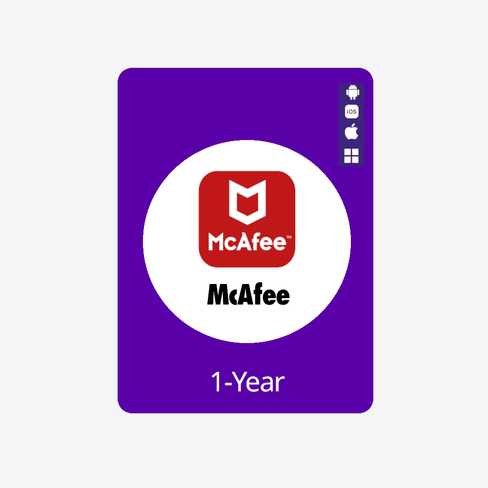 McAfee Total Protection 1-Year Subscription