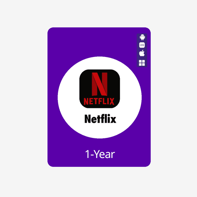 Netflix 1-Year Subscription
